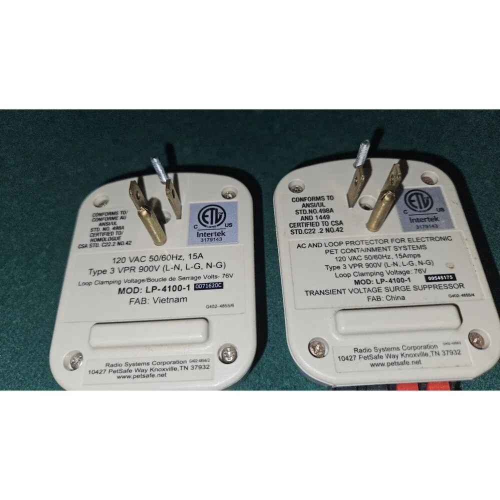 2 Premier Pet In Ground Dogs Fence Transmitter System Collar Outdoor Yard RFA852